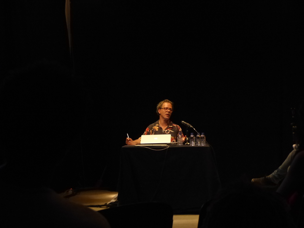 Natxo Checa nas Oficinas do Convento, 7 de Outubro 2017