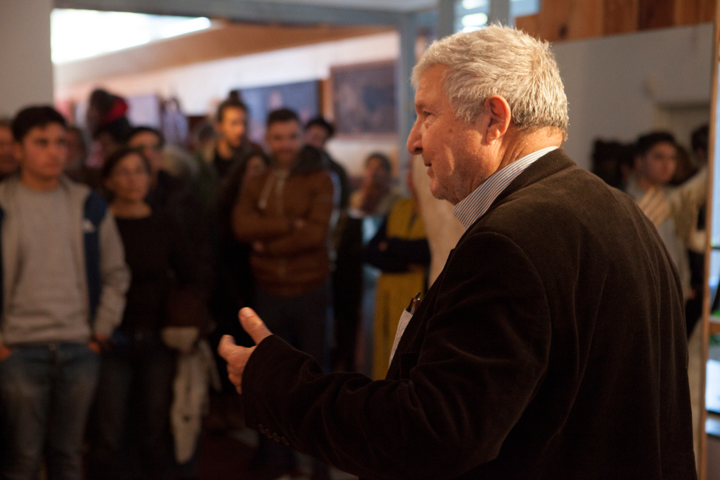 Visita guiada por Jorge Böhm à sua colecção de arte