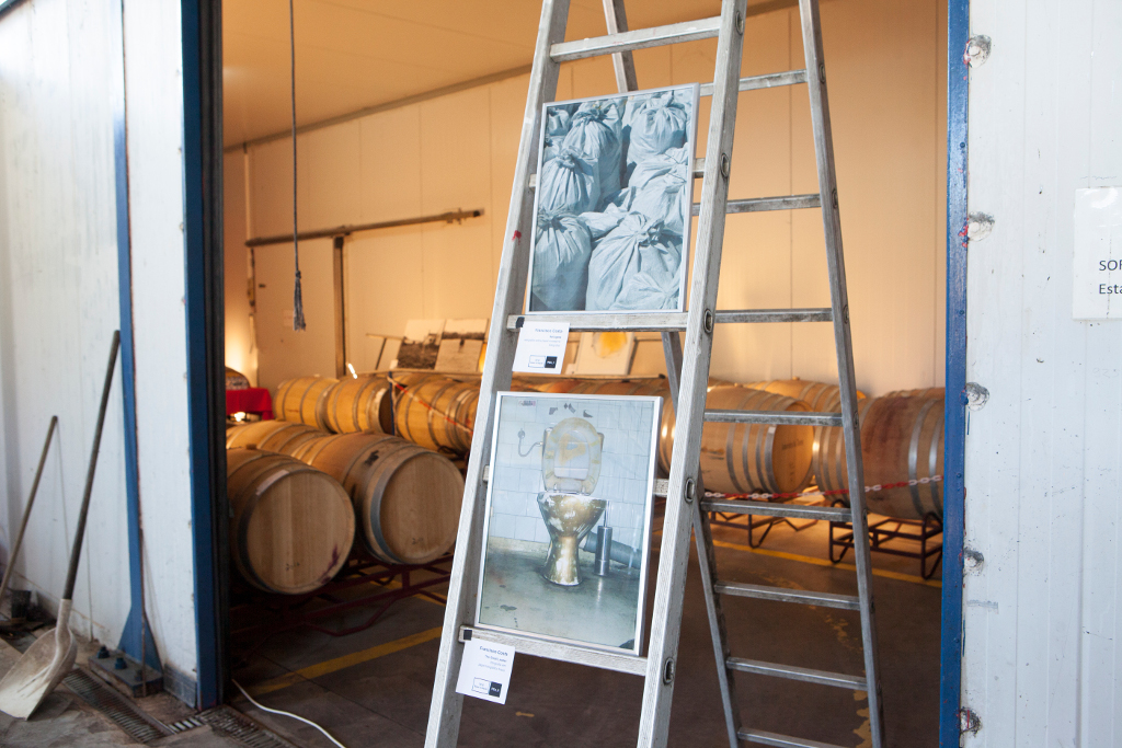 Obras na leilão de arte