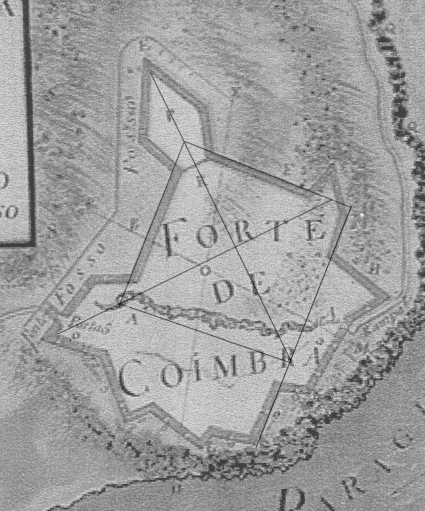 Projecto do Forte de Coimbra